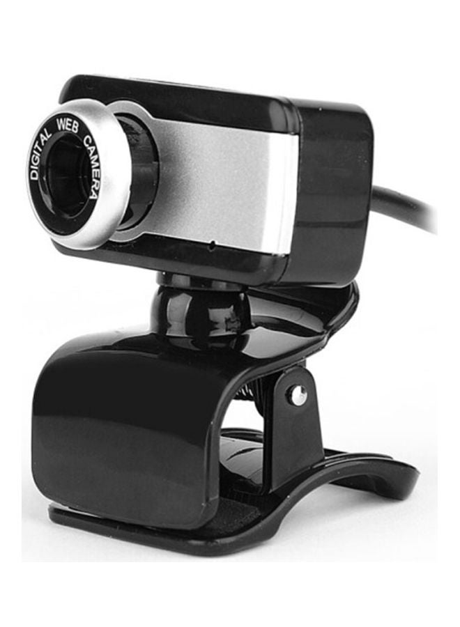 Digital Web Camera With Mic Grey/Silver