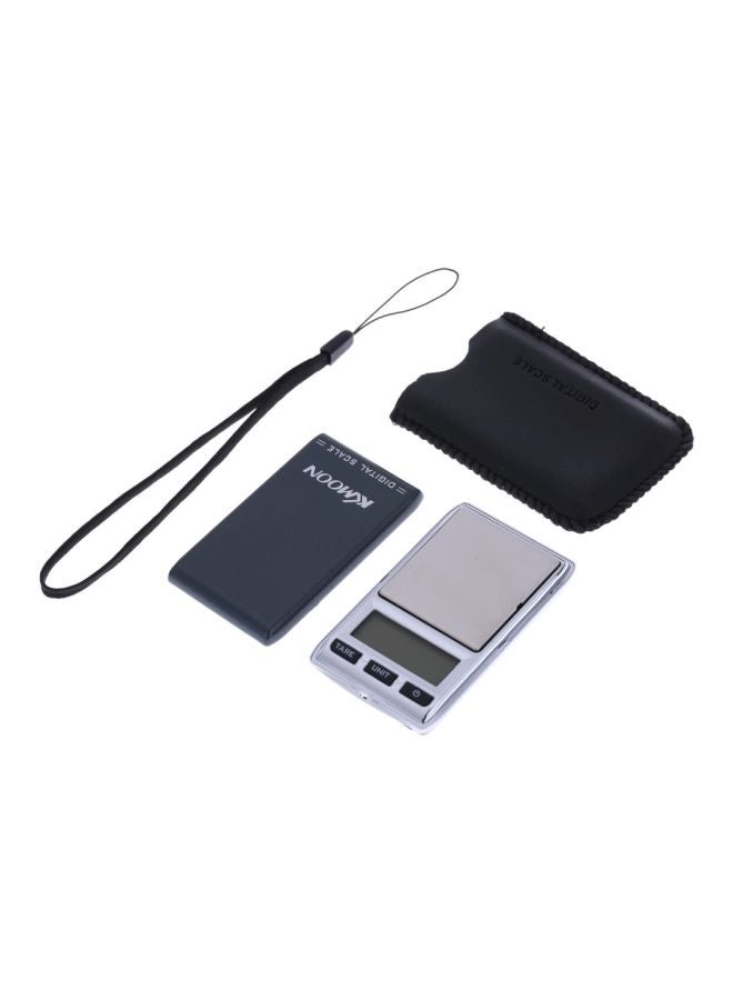 KKmoon Mini Digital Scale Silver/Green 10centimeter - Image 1