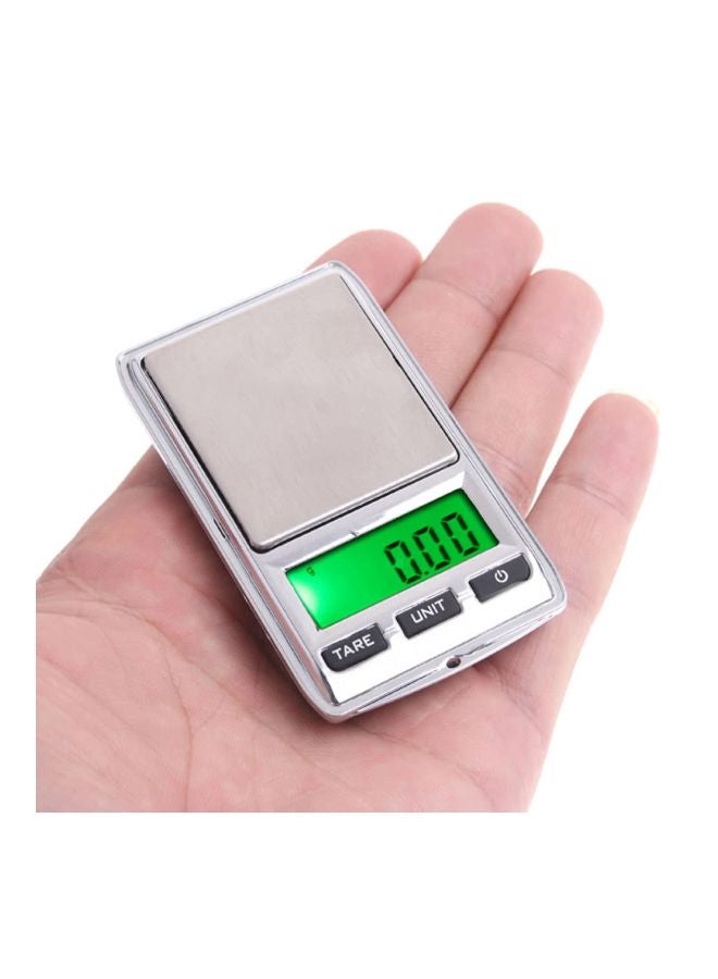 KKmoon Mini Digital Scale Silver/Green 10centimeter - Image 2