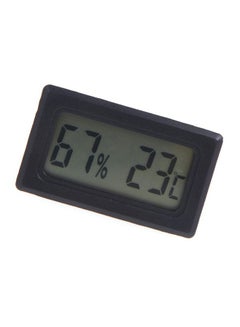 Generic Mini Digital Humidity And Thermometer Black 4.8cm  - Image 4