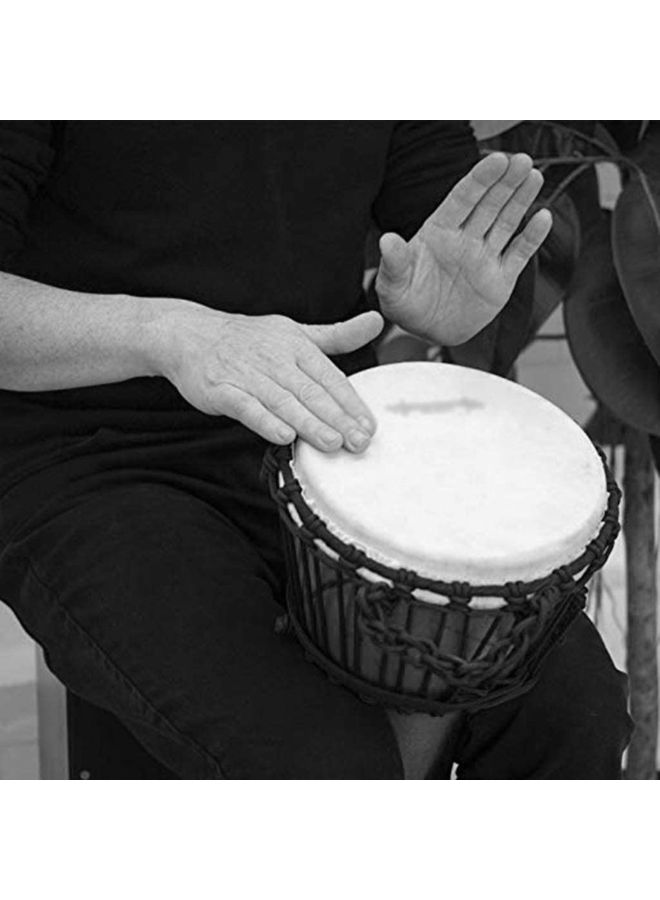 Mike Music Elephant Print Djembes African Hand Drum  - Image 3