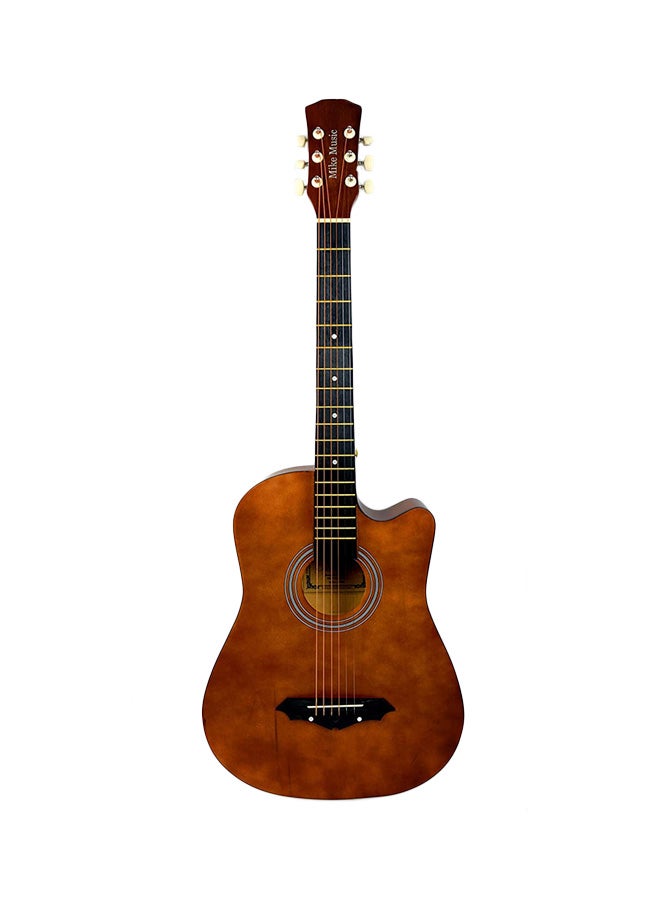 Mike Music Acoustic Guitar With Bag 38-Inch  - Image 1