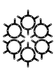 Generic 6-Piece Magic Billiard Ball Rack 22.50x1x21.5cm  - Image 1