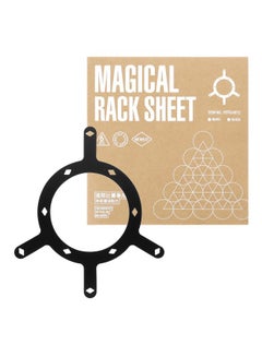 Generic 6-Piece Magic Billiard Ball Rack 22.50x1x21.5cm  - Image 2