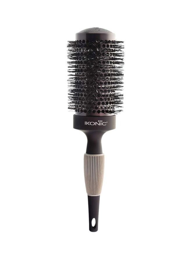 IKONIC - Titanium Pro Grip Brush Size 52 Black/Silver - Image 1