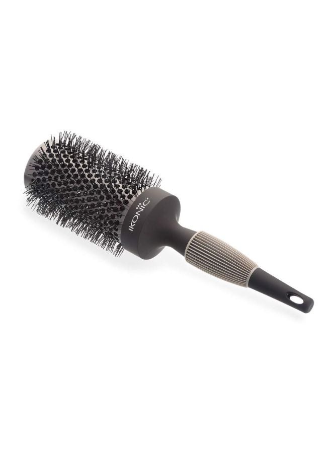 IKONIC - Titanium Pro Grip Brush Size 52 Black/Silver - Image 1