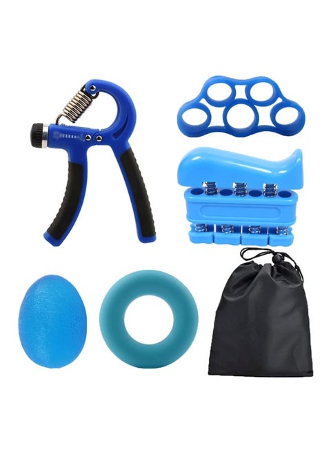 طقم أدوات تمارين تقوية اليد القابلة للتعديل مكون من 5 قطع