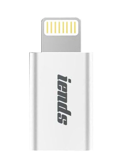 Lightning To Type-C Adapter White