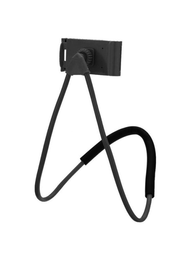 Lazy Hanging Neck Phone Holder Bracket Mount Black - Image 5