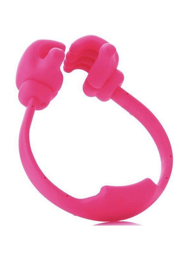 Rubik Thumb Ok Designed Mobile Phone Holder Dark Pink - Image 2