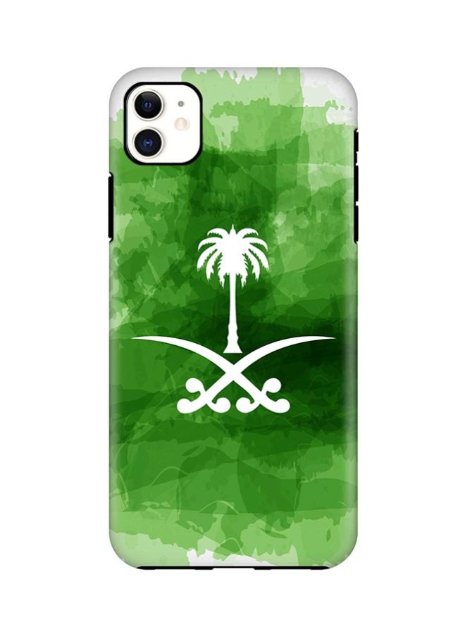 Protective Case Cover For Apple iPhone 11 Saudi Emblem