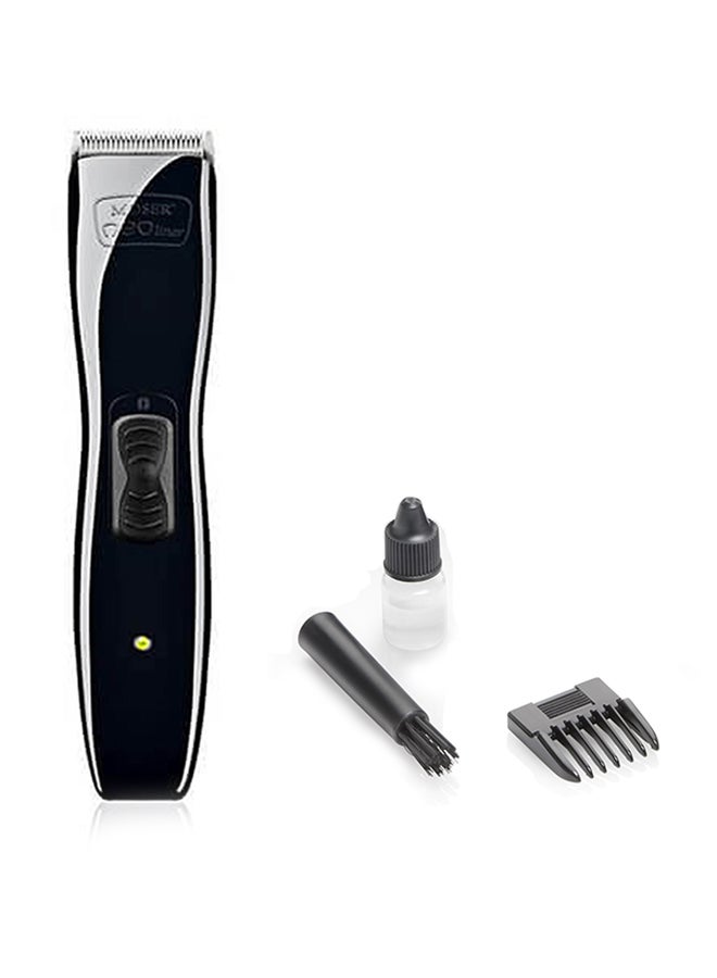 MOSER Neoliner Professional Cordless Hair Trimmer For Men (Made In Germany) | Magic Blade | Quick Charge And 100-Min Operation | Superlight And Ergonomic (1586-0151) Black - Image 4