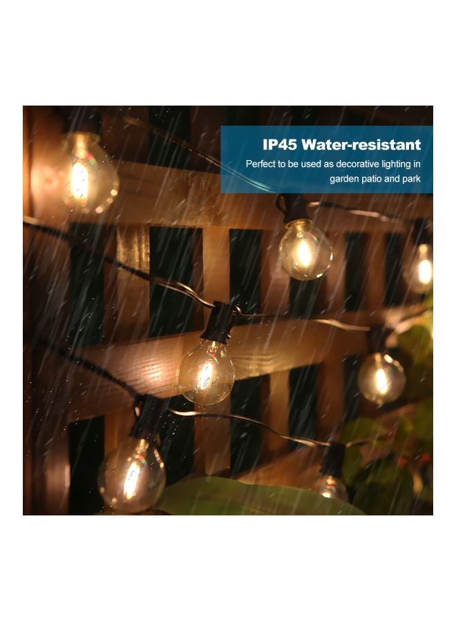 Tomshine LED Water-Resistant Decorative String Lights Yellow 12meter  - Image 2