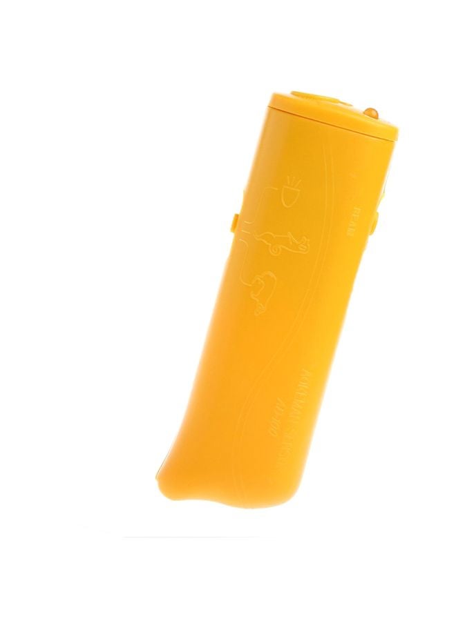 جهاز مضاد للنباح 3 في 1 أصفر 15x5x4سم - Image 3