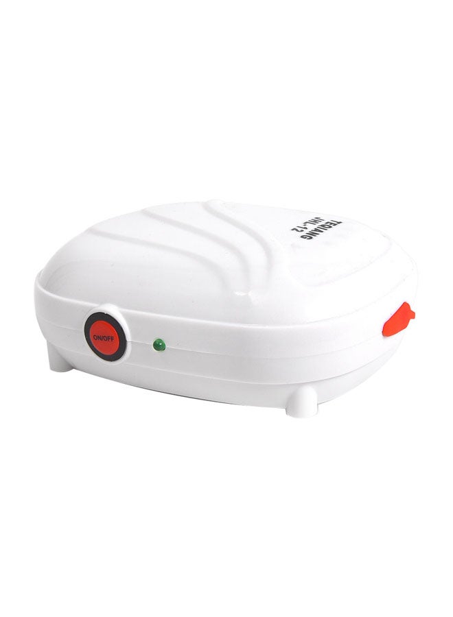 LEO USB Rechargeable Aquarium Oxygenator Air Pump White 11.2x8.2x3.5centimeter  - Image 1