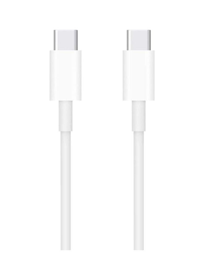 آيندز كابل Type C من ذكر إلى ذكر أبيض - Image 3