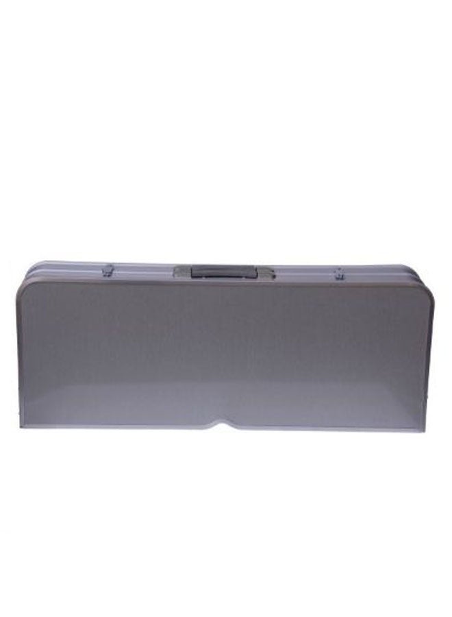 MT - Folding Aluminum Picnic Table Silver - Image 1