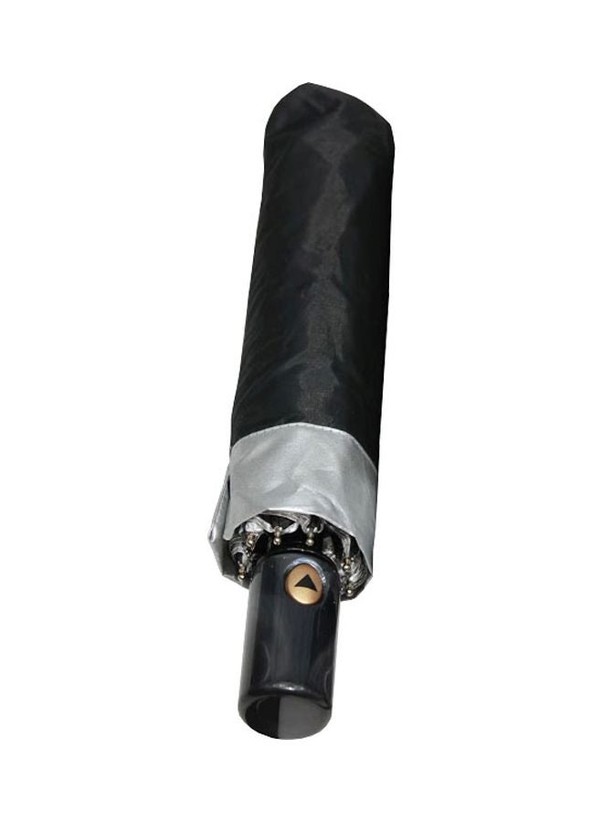Hello - Tri-Fold Automatic Open Umbrella Black - Image 1