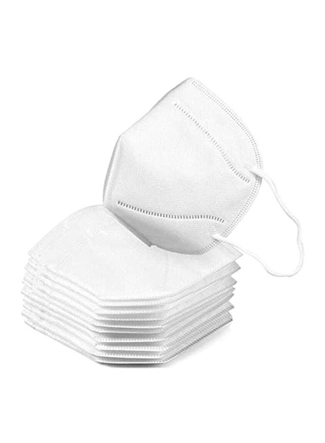 N95 Disposable Face Mask White  - Image 1