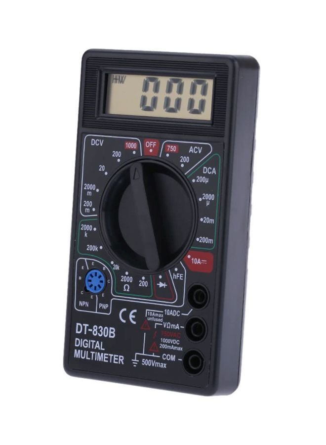 Electric Digital Multimeter Black - Image 1