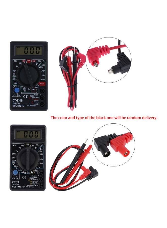 Electric Digital Multimeter Black - Image 4