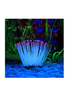 Glowing Artificial Sea Anemone For Aquarium Pink/Black/White 9.3cm - v1590754975/N38054754A_3