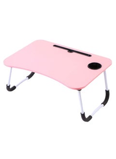 Multipurpose Laptop And Tablet Table Pink 60 x 40cm