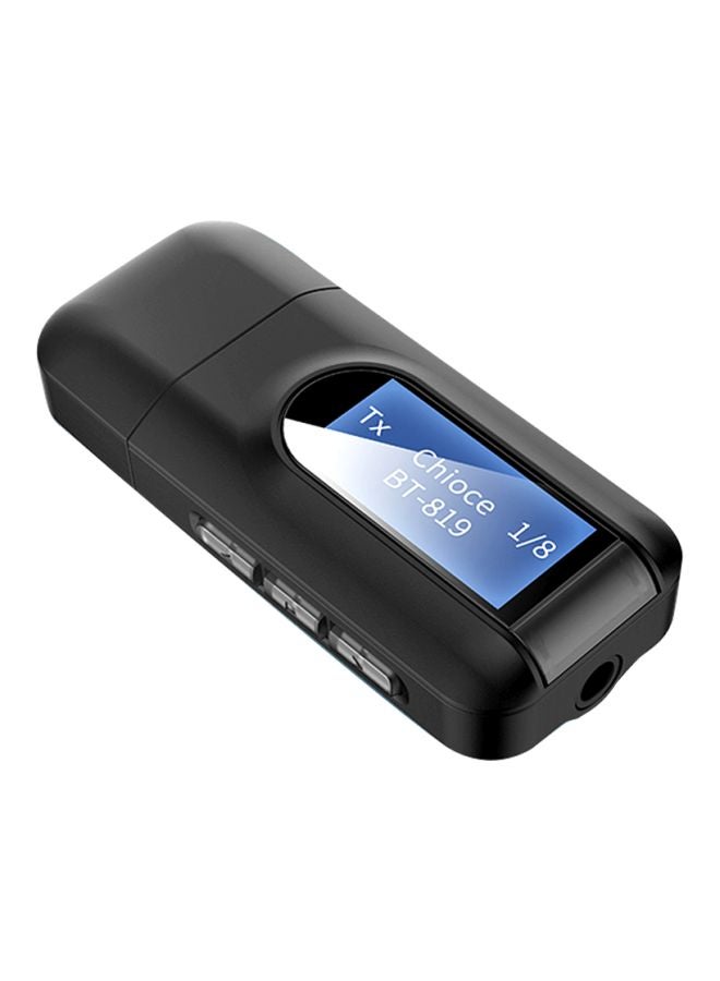 2-In-1 USB Bluetooth Transmitter Receiver T11 Black - Image 1