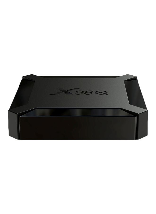 Generic - X96Q Smart Android TV Box With Remote Control V7545 Black - Image 1
