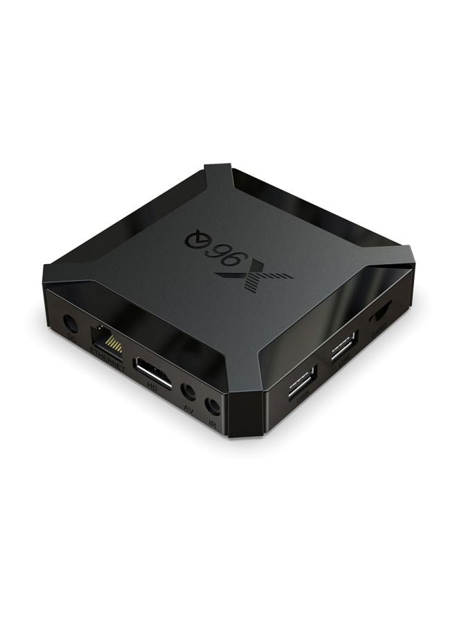 Generic - X96Q Smart Android TV Box With Remote Control V7545 Black - Image 1