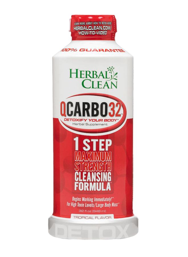 Qcarbo32 Tropical Flavour Mega Strength Cleansing Formula - v1590756179/N37804507A_1