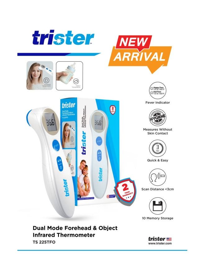 trister Dual Mode Forehead & Infrared Thermometer :Ts-225Tfo  - Image 3