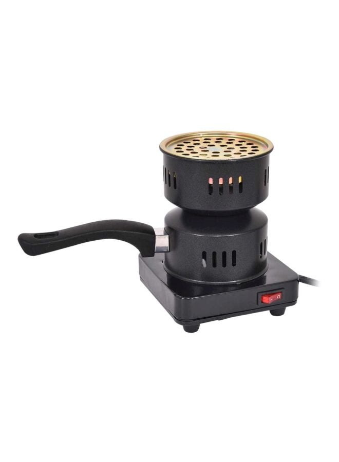 Hot Plate - Electric Charcoal Heater 1000W 1000 W 318.62098659.18 Black/Gold - Image 1