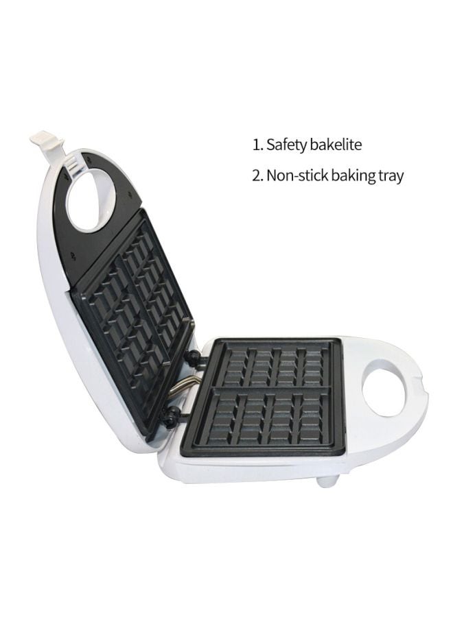 DSP Electric Waffle Maker 750W 750 W KC1058 White/Black - Image 3