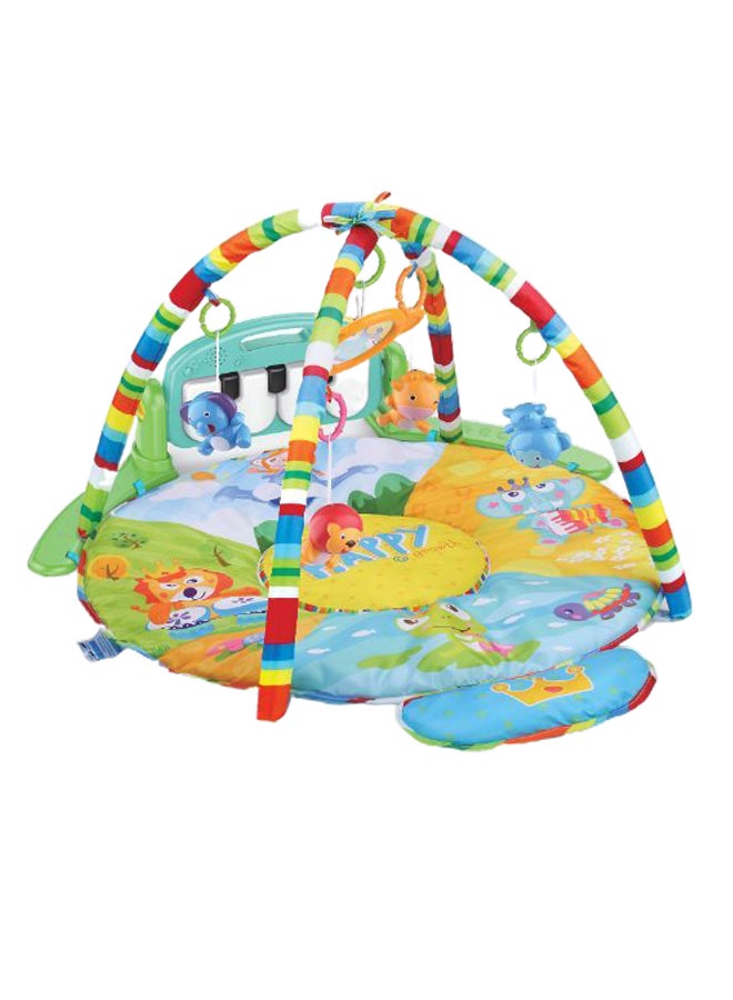 ليتل أنجل بساط للعب والركل بتصميم 4-في-1 مع لوحة مفاتيح كبيرة - Image 1