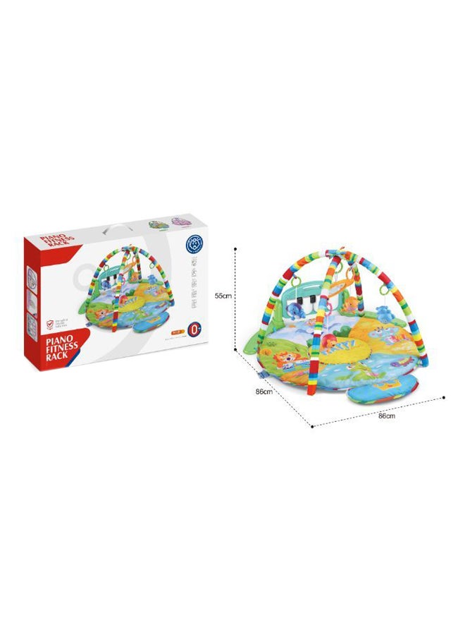 ليتل أنجل بساط للعب والركل بتصميم 4-في-1 مع لوحة مفاتيح كبيرة - Image 2