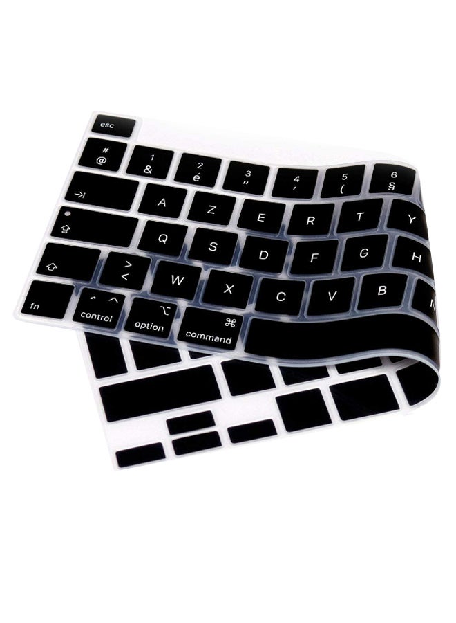 UK Layout Protective Keyboard Cover For MacBook Pro 16-Inch Black - v1590760500/N38406678A_2