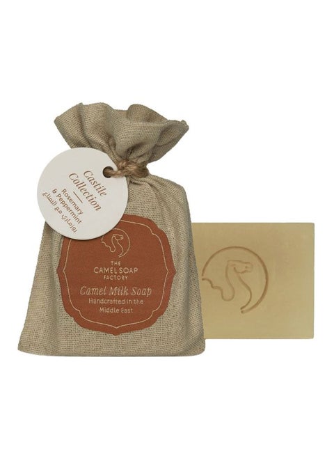 Castile Collection Rosemary And Peppermint Soap Beige 95grams