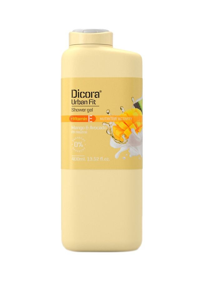 Dicora Urban Fit Plus Vitamin E Nutritive Activity Shower Gel - Mango And Avocado 400ml