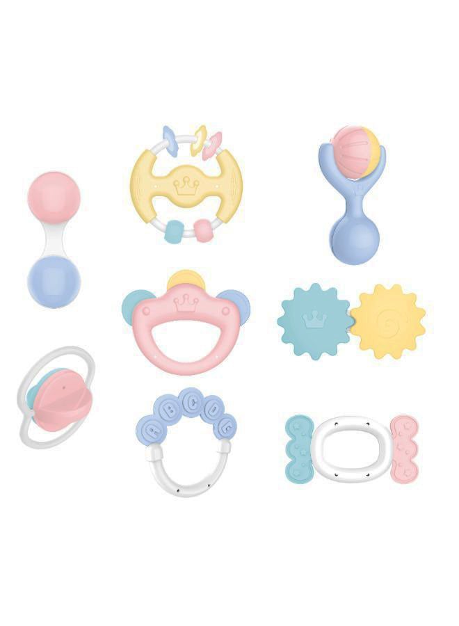 Little Angel - 8-Piece Multi-Shaped Rattle Toy Set - Image 1