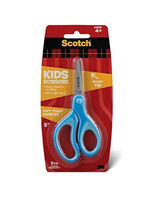 Kids Blunt Tip Scissors with Soft Touch Multicolour