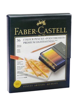 36-Piece Polychromos Colored Pencil Set Multicolour - v1590765967/N38123939A_1