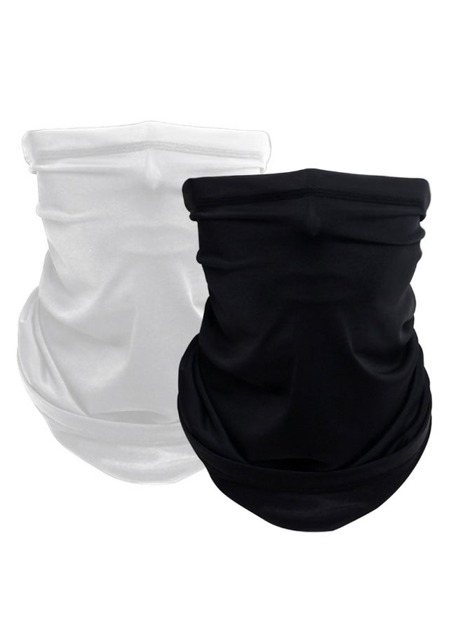Generic 2-Piece Sun Protective Neck Gaiter Outdoor Cycling Neck Scarf Set  - Image 1