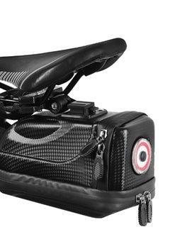 WEST BIKING Mountain Bicycle Riding Tail Bag With Light  - Image 2