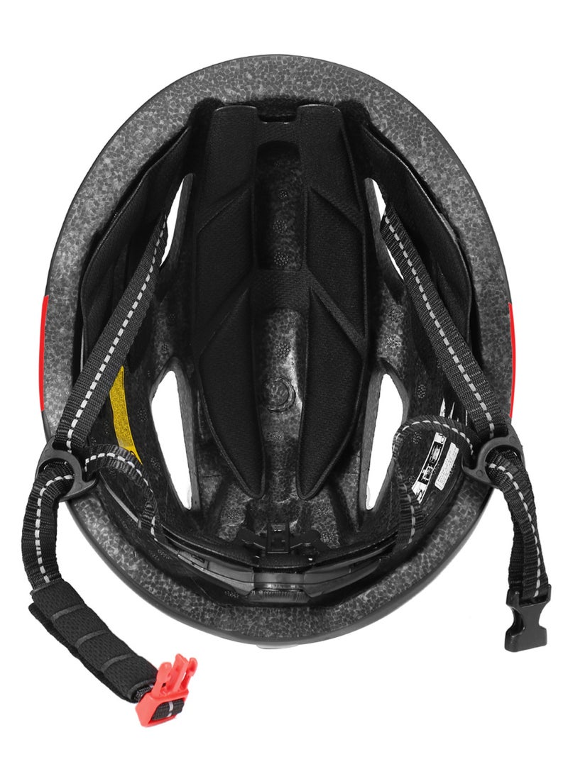 Generic Rechargeable Back Light Bike Helmet With Detachable Visor  - Image 2