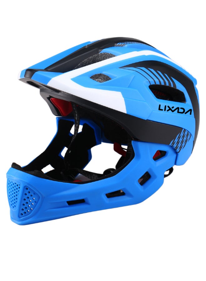 LIXADA Adjustable Detachable Full Face Bicycle Helmet - Image 1