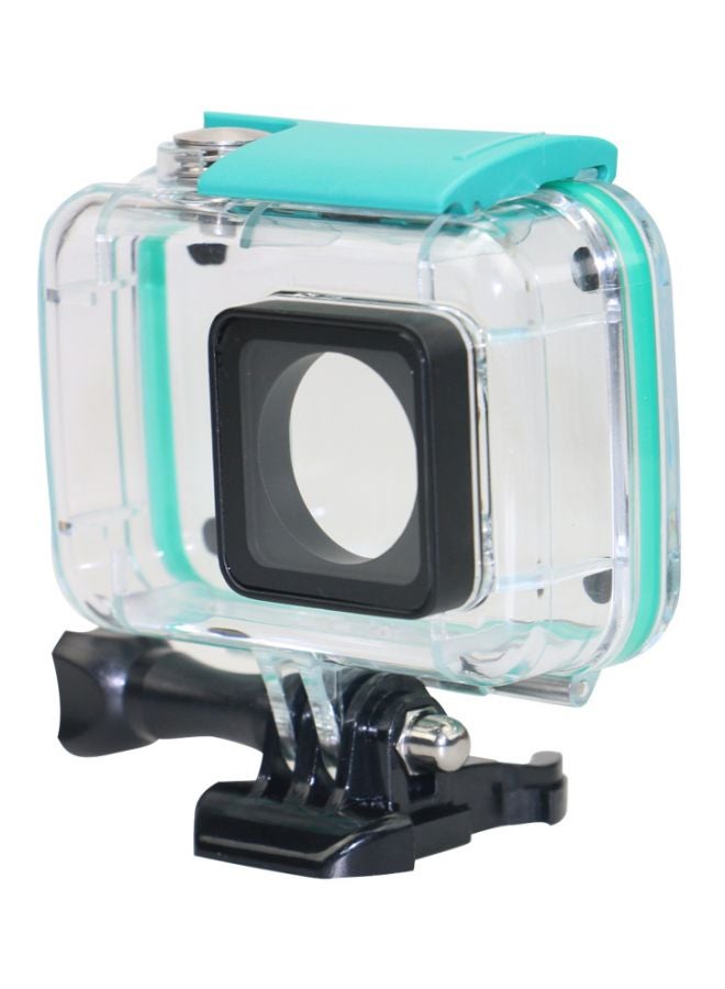 Protective Housing Case For 4K Action Camera Green/Clear - Image 2
