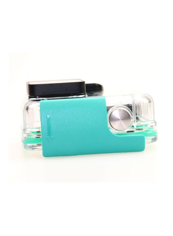 Protective Housing Case For 4K Action Camera Green/Clear - Image 4