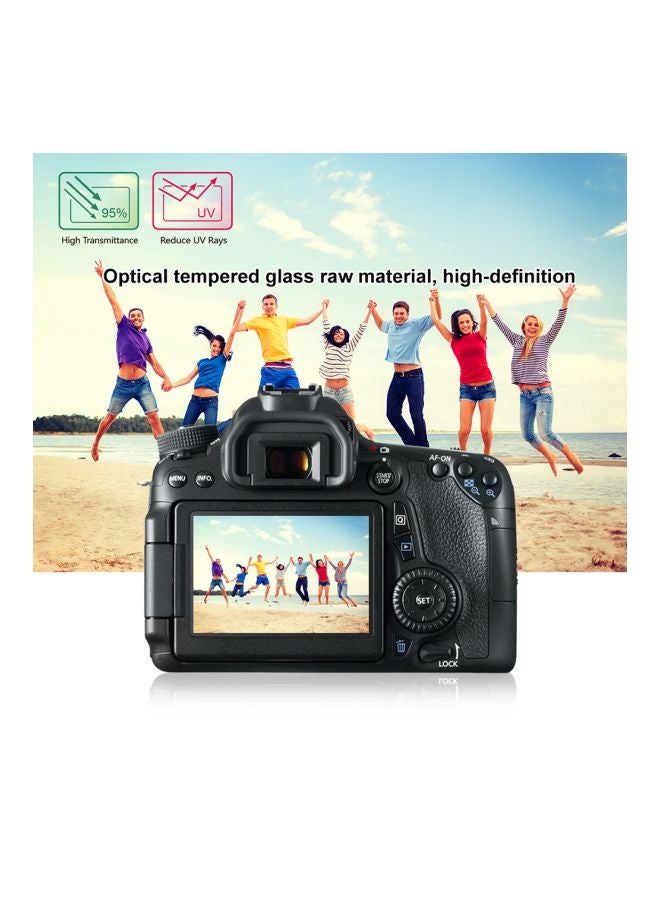Tempered Glass Screen Protector For Canon 650D/70D/700D/750D/760D/80D Clear  - Image 2