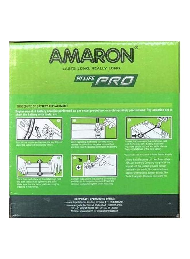 Amaron - Hi Life Pro Car Battery - Image 1